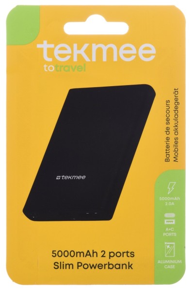 TEKMEE POWERBANK SLIM 500mAh