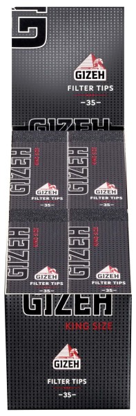 GIZEH BLACK FILTER TIPS REGU
