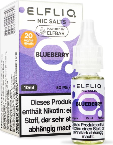 ELFLIQ-E-LIQUID, BLUEBERRY