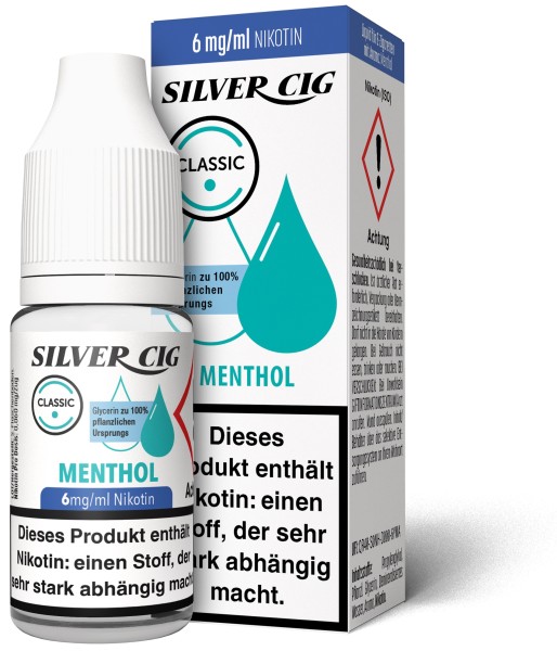 SIL.CIG-E-LIQUID,MENTHOL