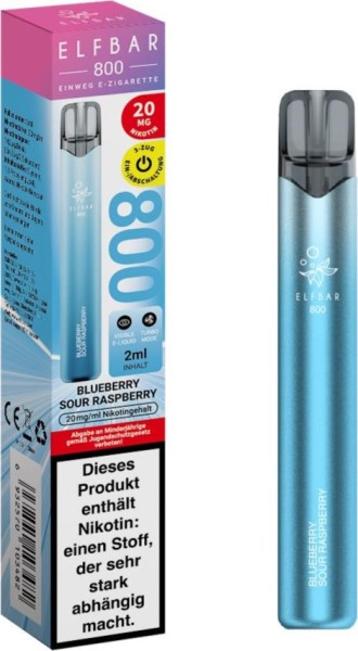 ELF BAR 800 - BLUEB SOUR RAS