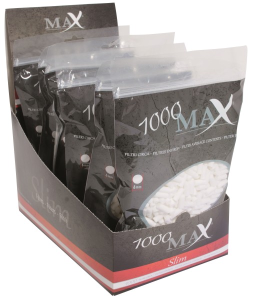 MAX SLIM-FILTER, 1.000ER
