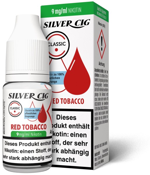 SIL.CIG-E-LIQUID,RED TOBACCO