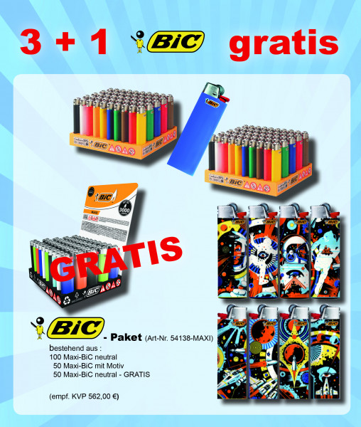 BIC-PAKET bestehend aus: