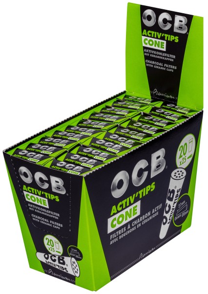 OCB ACTIV TIPS CONE