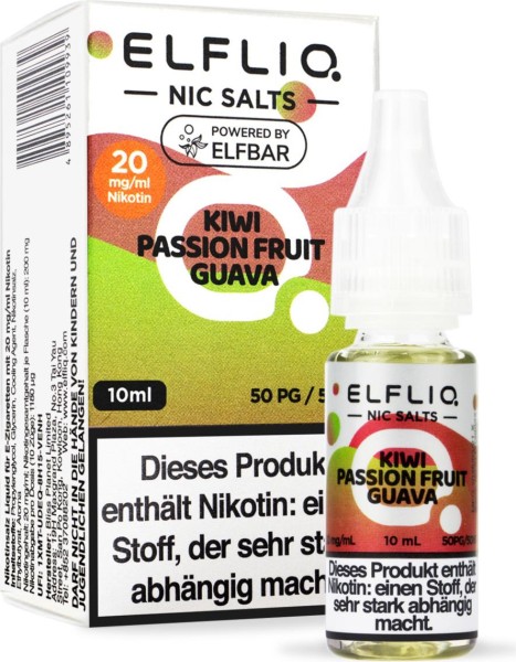 ELFLIQ-E-LIQUID, KIWI PASSIO