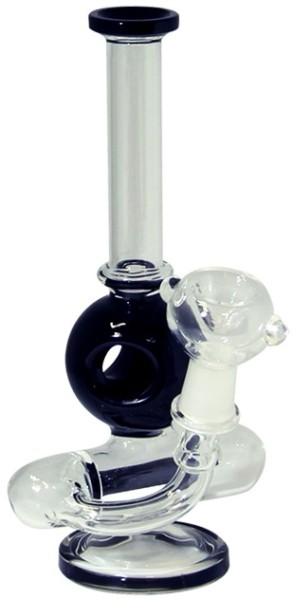 GLASBONG CONEY KLAR+SCHWARZ