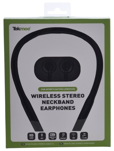 "TEKMEE Stereo Kopfhörer weiß"
