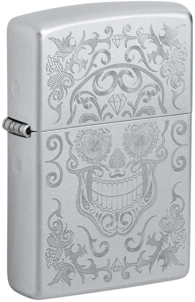 ZIPPO-FZG. SKULL DESIGN