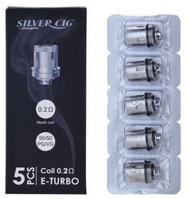 SILVER CIG COIL E-TURBO