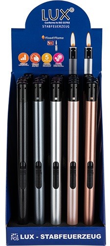 STABANZÜNDER LUX SLIM METALL