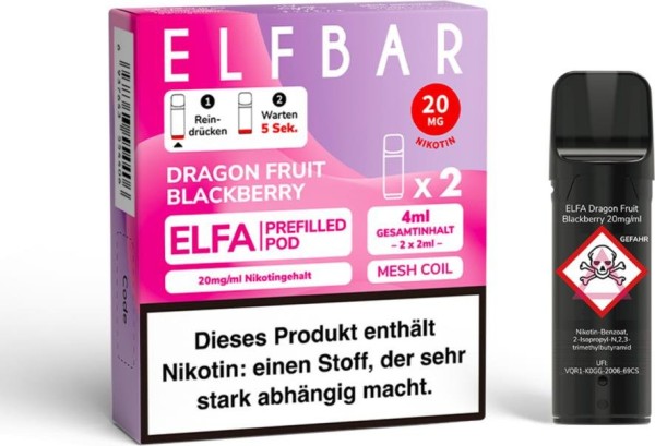 ELFBAR ELFA PODS-DRAG.F.BLAC