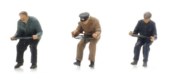 Lastwagenfahrer 1940 - 1970 (3 Figuren)