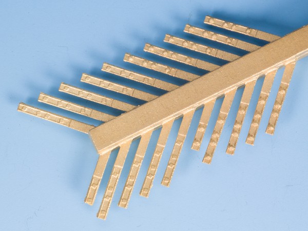 Laschen für Schienenstöße (Messingguss)