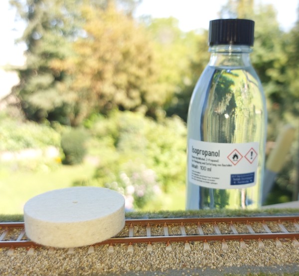 Filzrad unmontiert zur Gleisreinigung (VE 2 Stk.)