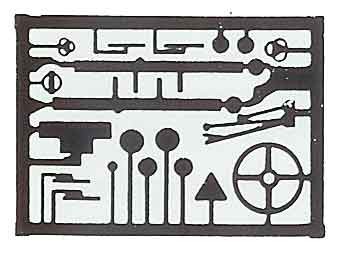 Ätzteil mit Kruppringen, LKW-Zurüstteile