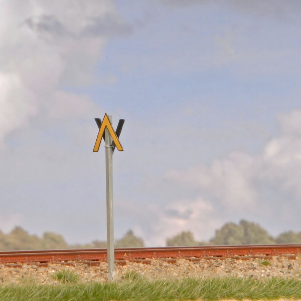 Schneepflugtafeln für DRG, DB, DR (Spur H0)