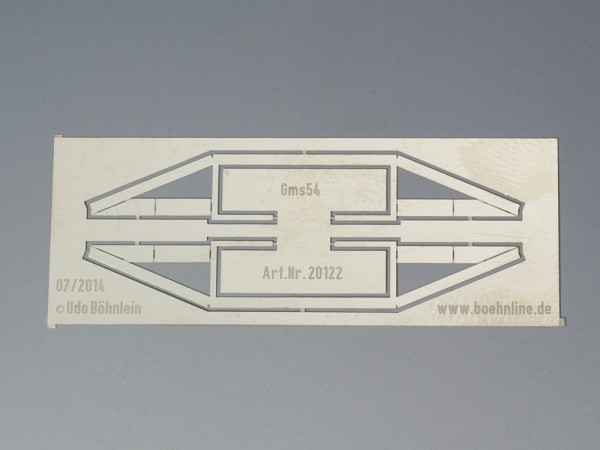 Zurüstsatz für Brawa-Gms54: Sprengwerk