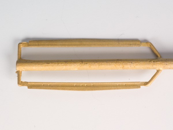 Radlenker für Doppelherzstück EKW, DWK 1:9, Messingguss