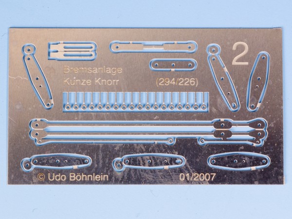Bremsgestänge für Kkg-Bremse, asymmetrisch (294/226 mm)