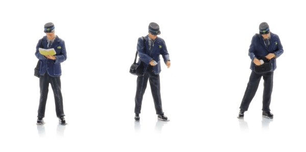 NS Schaffner im Zug 90er Jahre (3 Figuren)