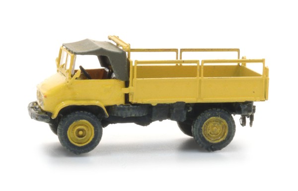 Unimog 404s gelb - Fertigmodell - Spur N