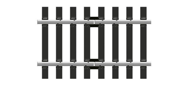 Peco SL-115 - Übergangsgleis H0 von Code 83 auf Code 70