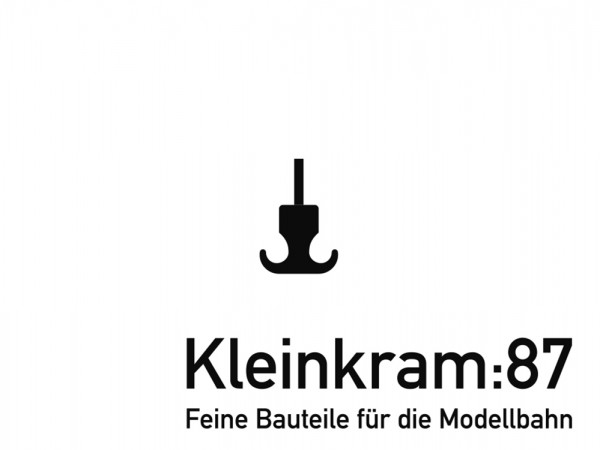 Seilanker für neuere Güterwagen - Neusilber geätzt