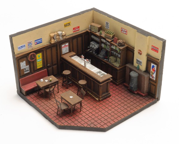 Interieur Café de Statie (Bahnhofscafé) - Bausatz