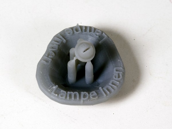 Führerstandsleuchte für Dampflok und Kleinlok - 2 Stück - 3D-Druck