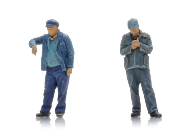 SNCF Dampflokpersonal Fugain (2 Figuren)