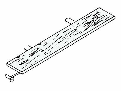 Tritt für Kohlenkasten an preußischen Tenderlokomotiven
