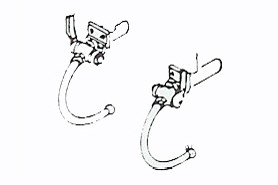 Bremsschläuche für Diesellok V20, V36, Köf II