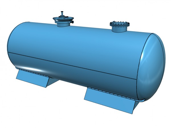 Chemiekesselwagen Bayer für Salzsäure - Tauschkessel für Liliput mit Beschriftung - 3D-Druck