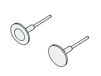 Pufferteller für Länderbahnloks, ø 5,2 mm