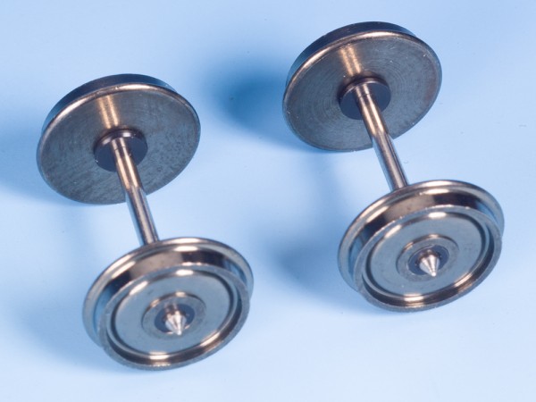 RP 25 Fine-Scale Radsätze 11,0 mm, Spitzenweite 22,0 mm