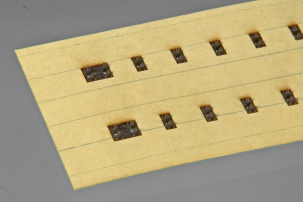 Lackierschablone für Holzschwellenrost