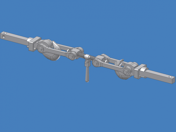 Vierlaschenkupplung hängender Schlegel