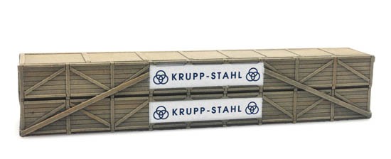 Ladung: Transportkiste Krupp Stahl