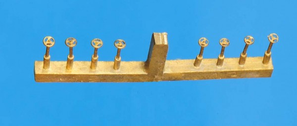 Handräder durchbrochen für Dampflokomotiven 01, 03, 23, 44, 50, 52 usw.