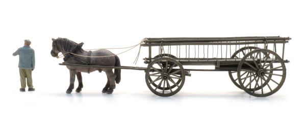 Leiterwagen + Figur