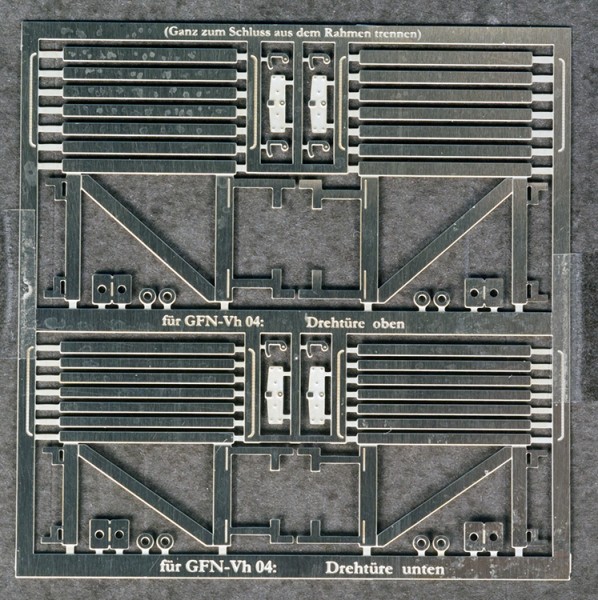 Zurüst- und Umbausatz 2 für Fleischmann Vh 04 (Vwh Altona) von Fleischmann