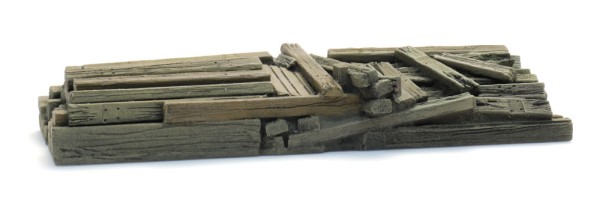 Ladung Alte Bahnschwellen für Sandwagen