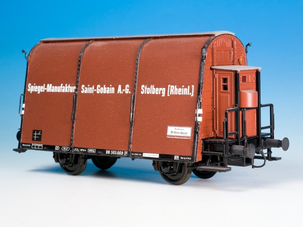 Glastransportwagen "Saint Gobain" - Umbausatz - DRG und DB - Spur H0