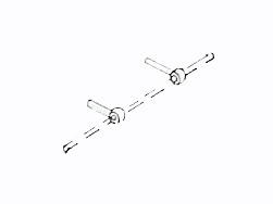 Griffstangenhalter mittel ohne Ansatz