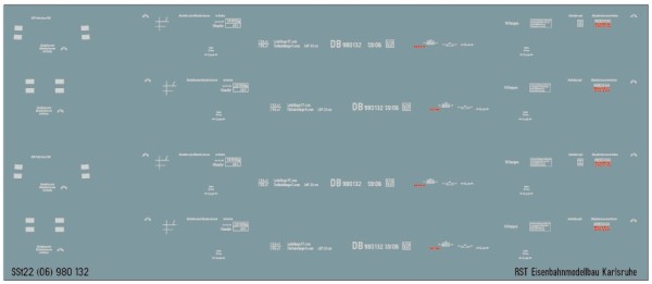 Beschriftungssatz für SSt 22