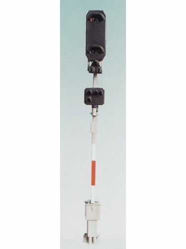 Lichtsignal, Ausfahrsignal mit Sperrsignal