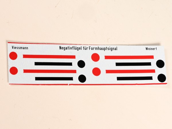 Negativflügel für Formhauptsignal