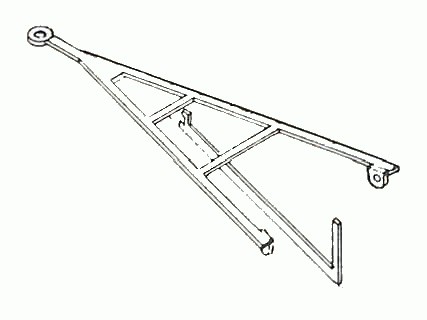 Anhängerdeichsel, 2 x kurze, 2 x lange Ausführung