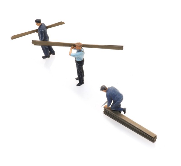 Zimmerer (1920 - 1990) - (2 Figuren)